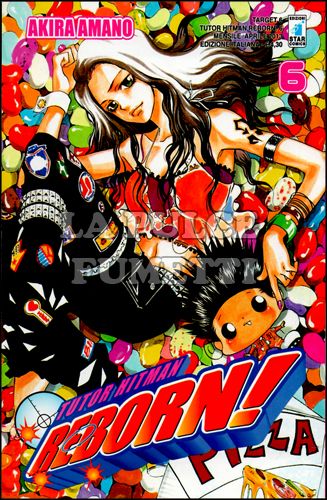 TARGET #     6 - TUTOR HITMAN REBORN 6